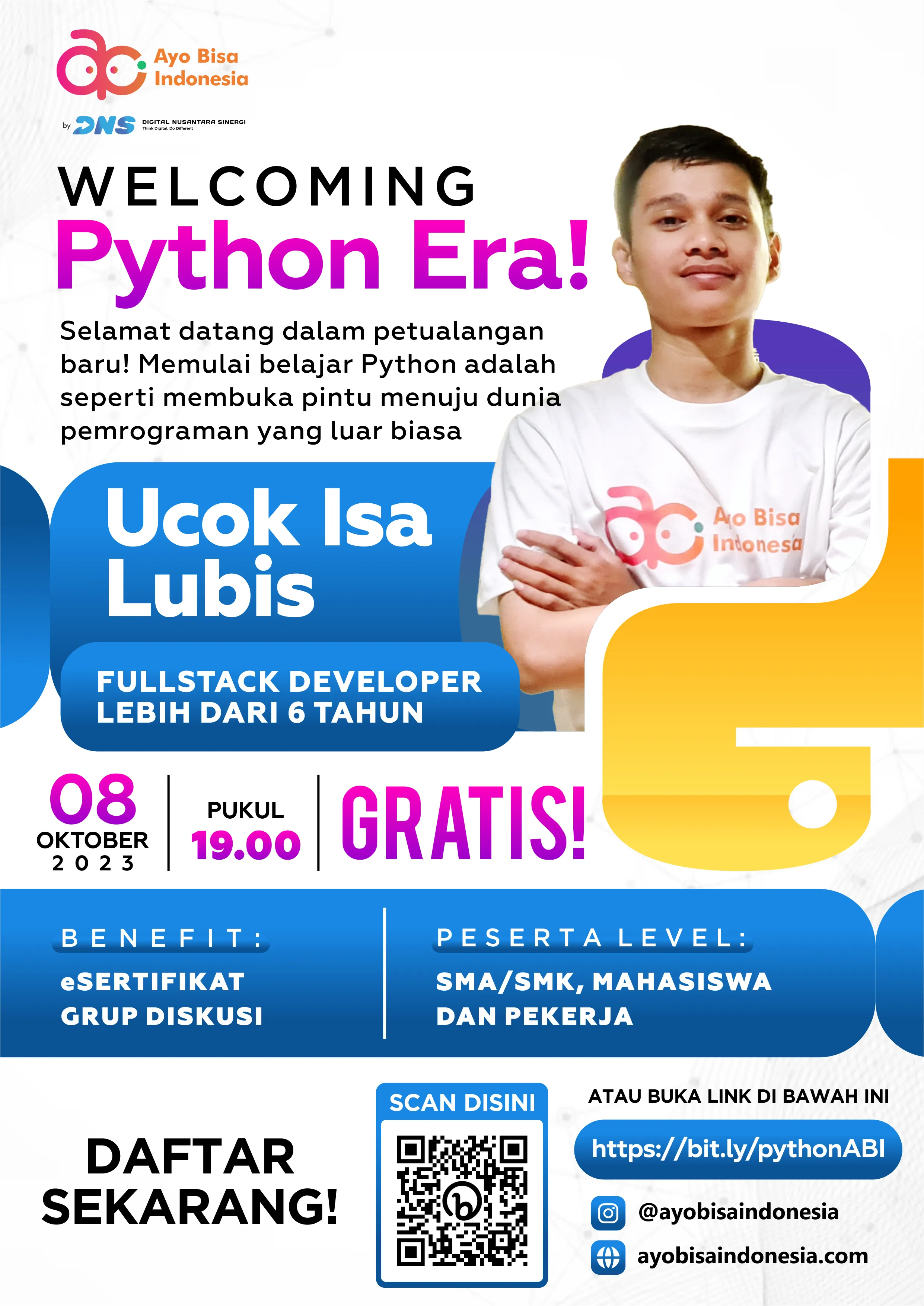 Welcoming Python Era